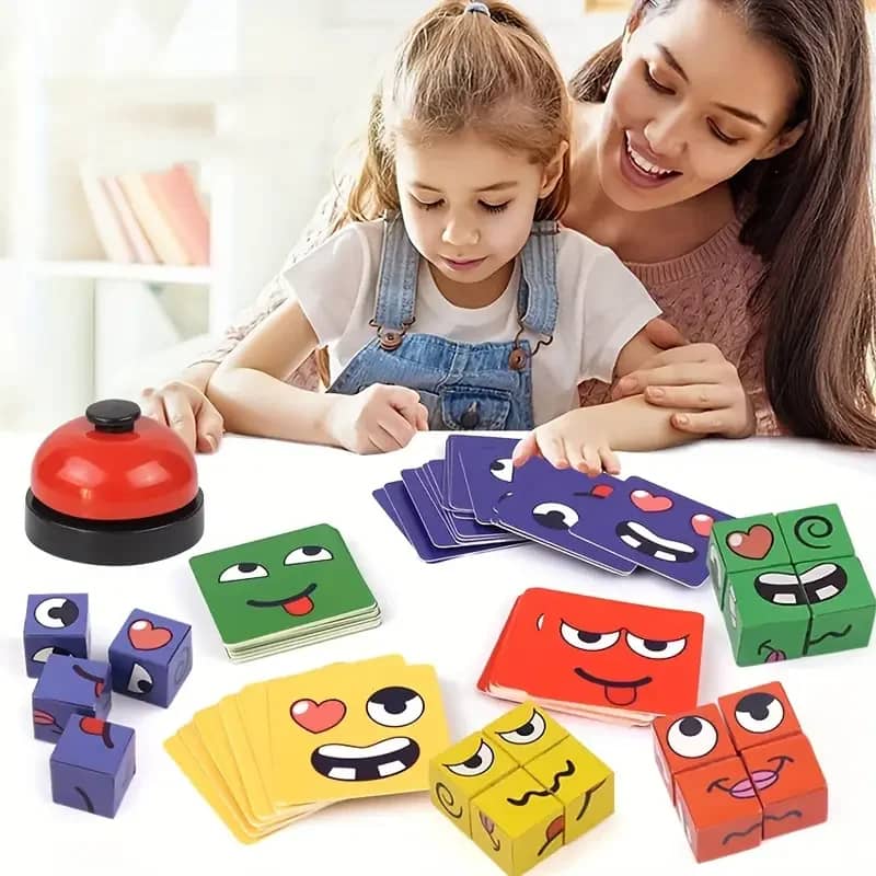 Cubo de emoções™- Briquedo que une a família
