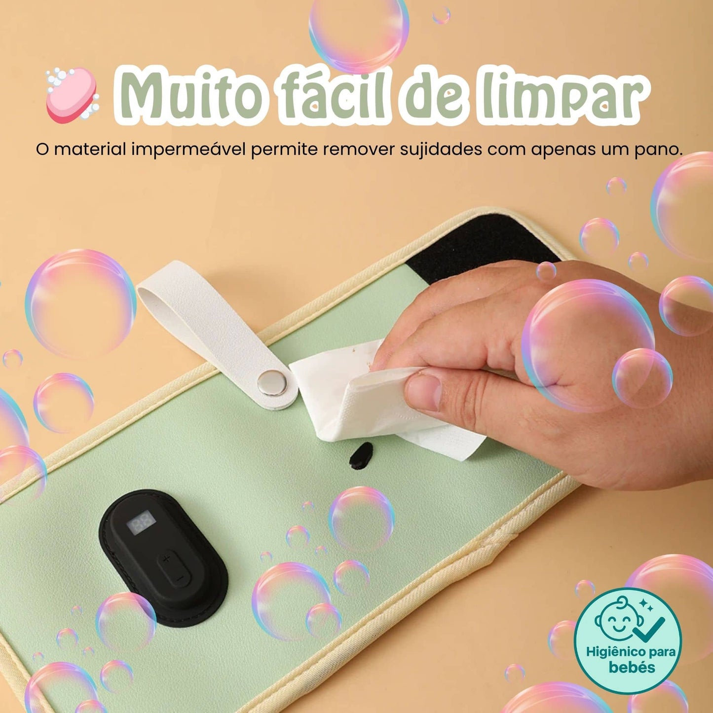 Aquecedor Portátil com Ecrã Digital