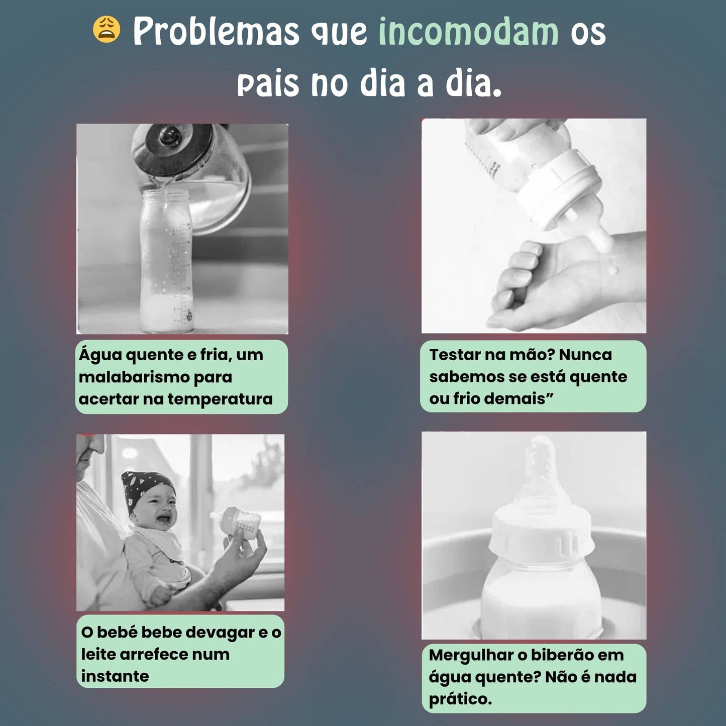 Aquecedor Portátil com Ecrã Digital