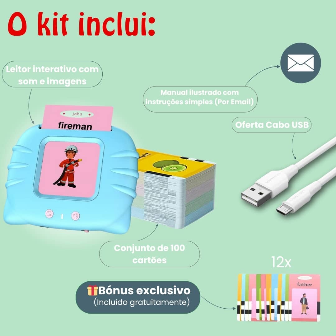 Kit Aprender Inglês a Brincar