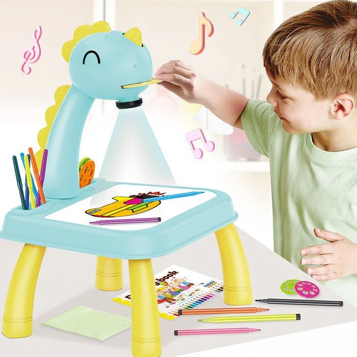 Girafa Artista™ - Mesa Projetora de desenhos para crianças