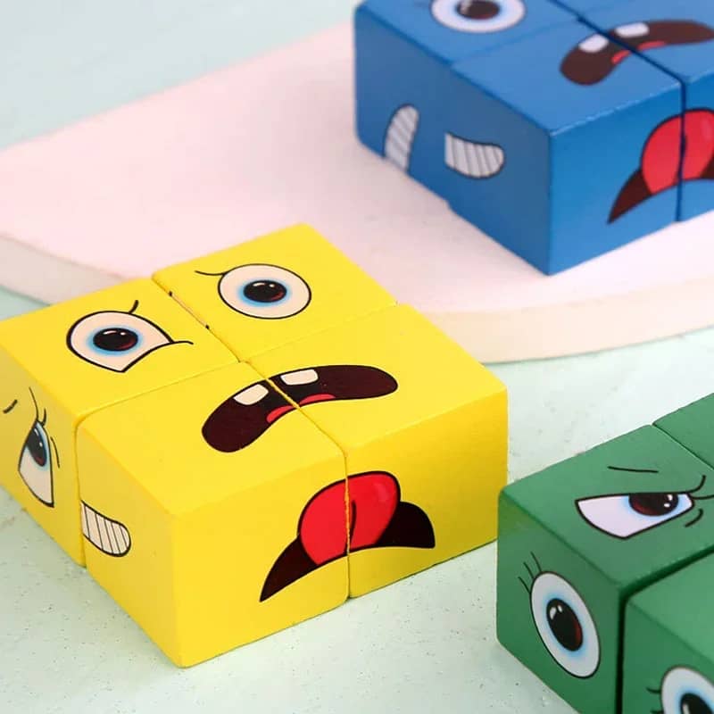 Cubo de emoções™- Briquedo que une a família