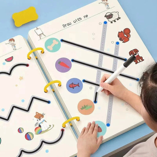 Livro Mágico reutilizável - Aprender infitinamente